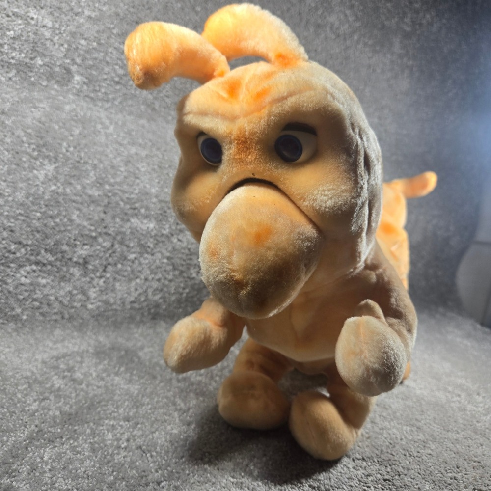 Worlds of Wonder Grubby Plush Tan Vintage 1985 Teddy Ruxpin Companion Toy 15"